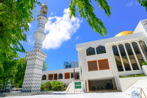 白色清真寺 · 免费素材图片