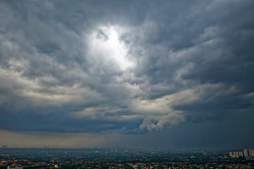 多云的天空 · 免费素材图片