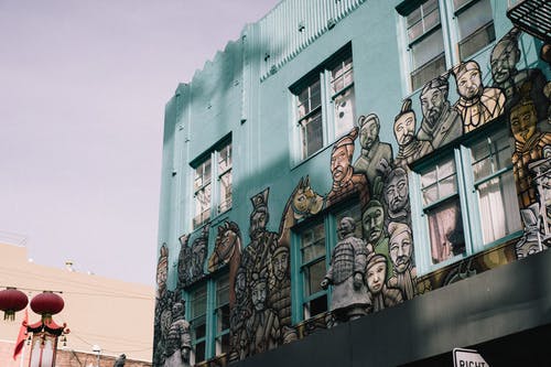 有关唐人街, 城市, 涂鸦的免费素材图片