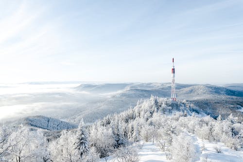 有关冬季, 塔, 大雪覆盖的免费素材图片