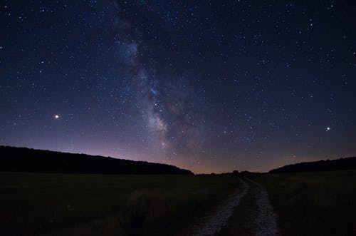 夜空的风景 · 免费素材图片