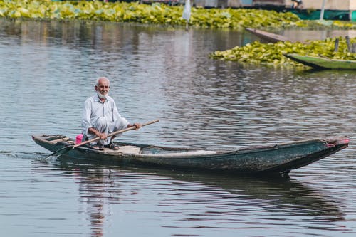 有关交通系統, 人, 划船的免费素材图片