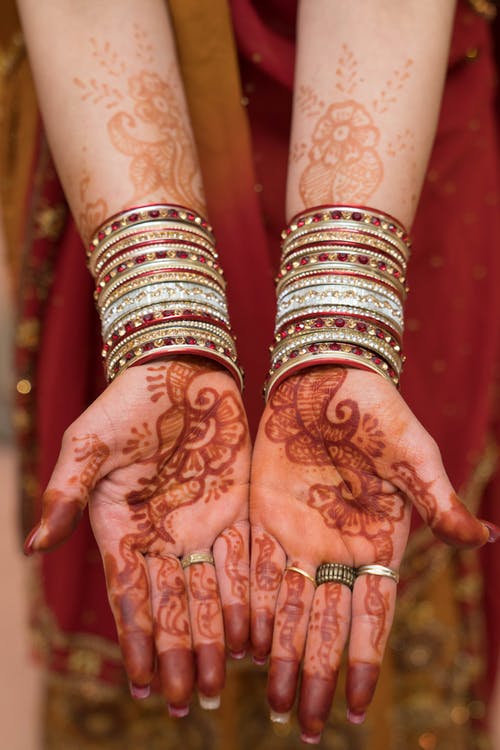有关印度婚礼, 垂直拍摄, 手的免费素材图片