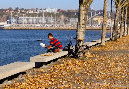 有关清晨, 秋天, 船的免费素材图片