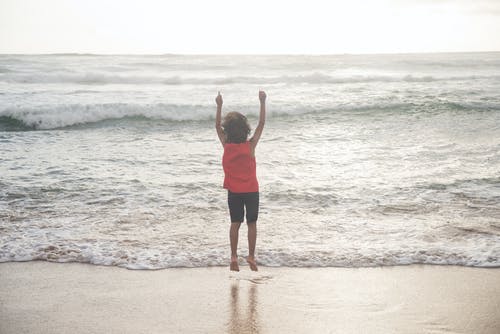 有关後視圖, 招手, 海的免费素材图片