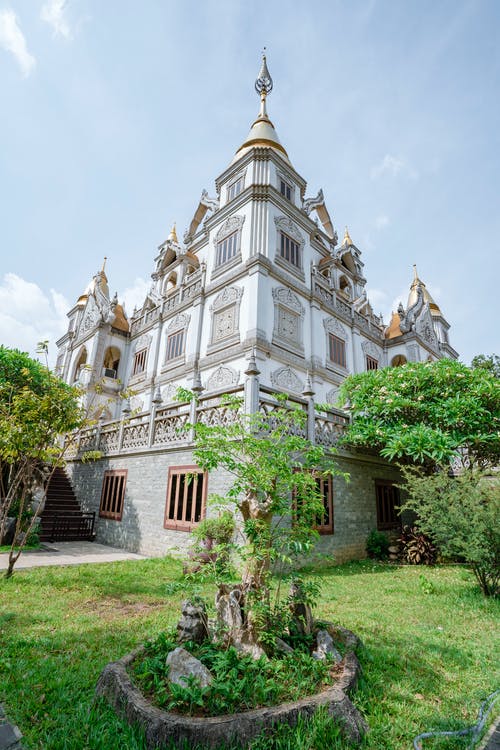 有关亞洲建築, 低角度拍攝, 佛寺的免费素材图片