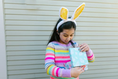 有关兔子耳朵, 可愛, 女孩的免费素材图片