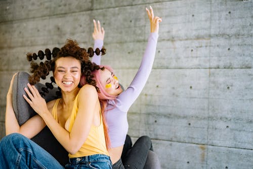 有关一起, 举手, 创意彩妆的免费素材图片