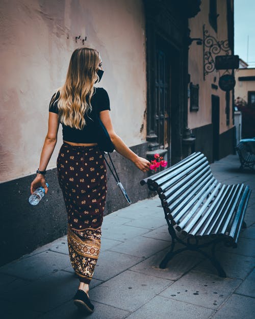 有关垂直拍摄, 女人, 後視圖的免费素材图片