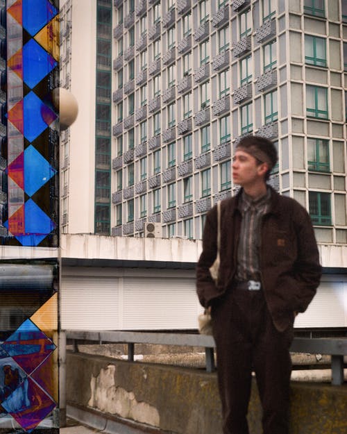 有关@户外, 人, 印花大手帕的免费素材图片