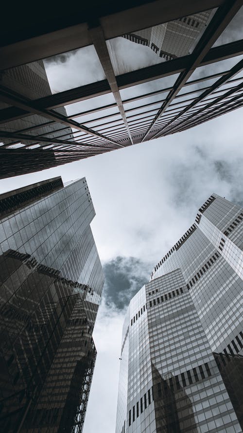 有关低角度拍攝, 垂直拍摄, 城市的免费素材图片