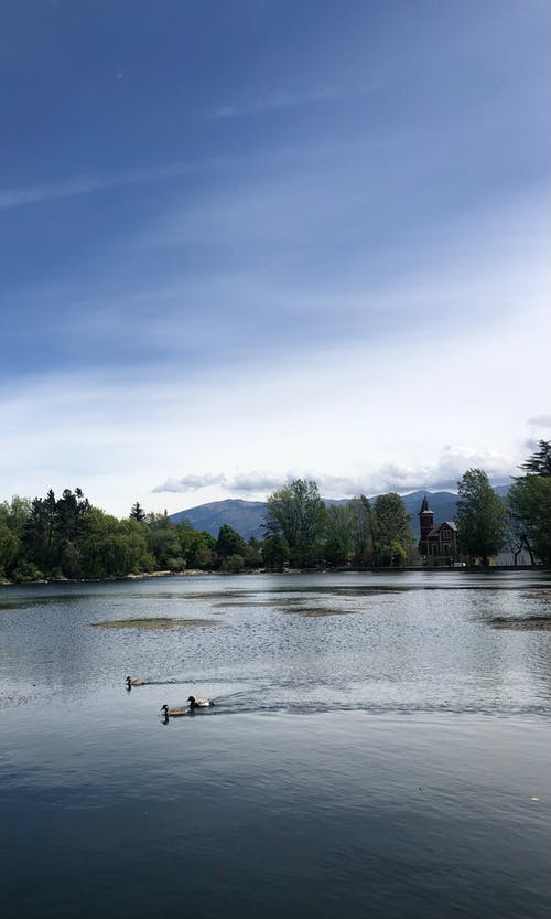 有关湖, 秋天, 藍色的免费素材图片