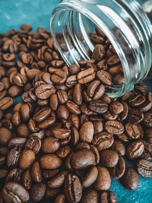 有关咖啡因, 咖啡豆, 垂直拍摄的免费素材图片
