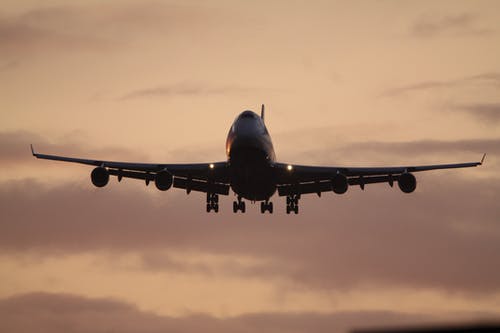 有关剪影, 天空, 航空器的免费素材图片