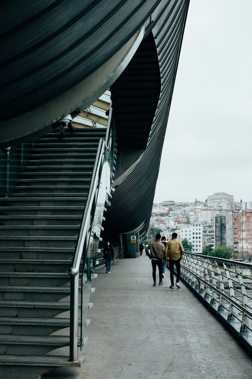 有关垂直拍摄, 後視圖, 樓梯的免费素材图片