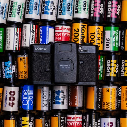黑色lomo相机 · 免费素材图片