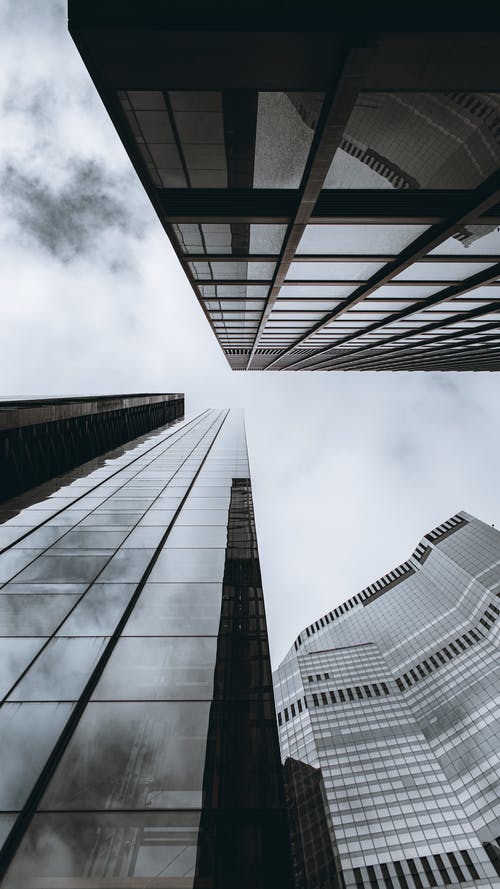 有关低角度拍攝, 垂直拍摄, 城市的免费素材图片