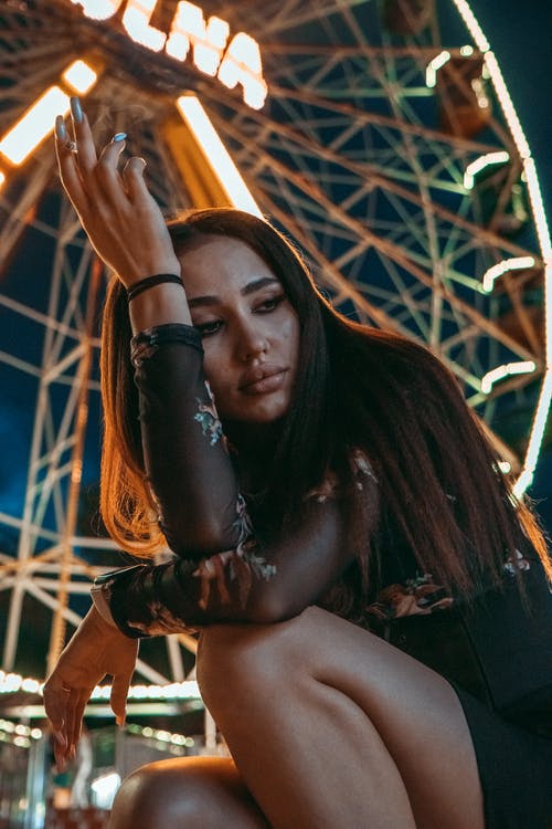 有关傷心, 垂直拍摄, 摩天輪的免费素材图片