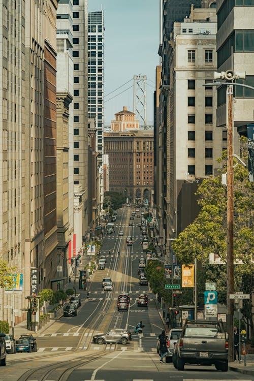 有关@户外, 停放的汽車, 垂直拍摄的免费素材图片