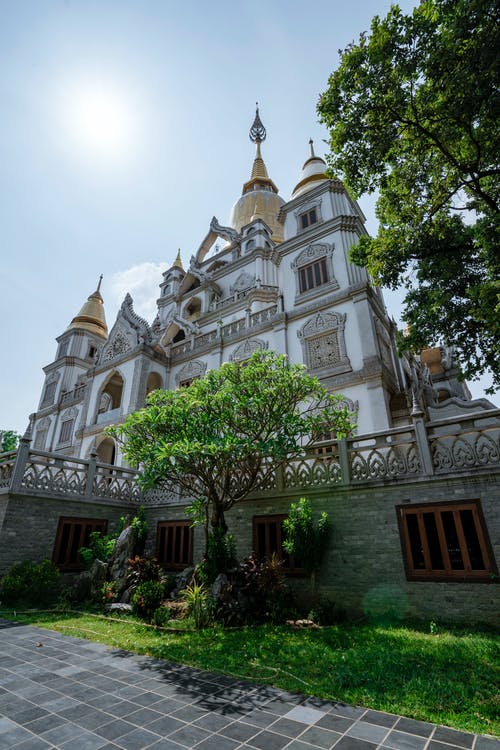 有关低角度拍攝, 佛寺, 地標的免费素材图片