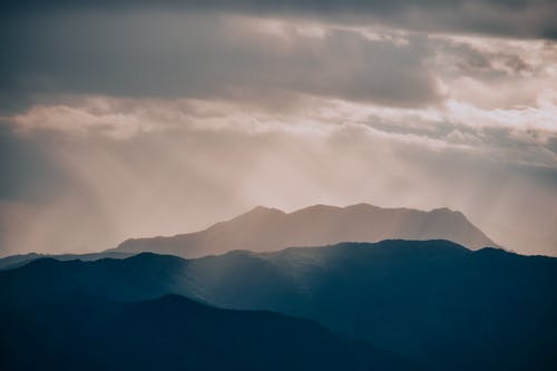 有关剪影, 天性, 山的免费素材图片