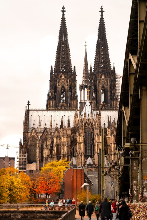 有关垂直拍摄, 德國, 科隆大教堂的免费素材图片
