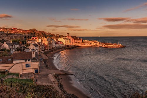 有关地平線, 城鎮, 建築的免费素材图片