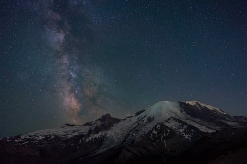 有关galaxy, 冬季, 夜空的免费素材图片