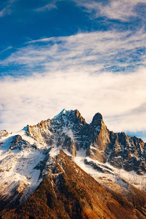 有关垂直拍摄, 山, 极端地形的免费素材图片