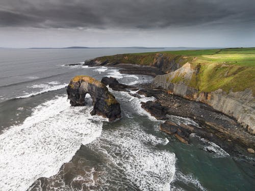 有关天性, 沿海悬崖, 海的免费素材图片