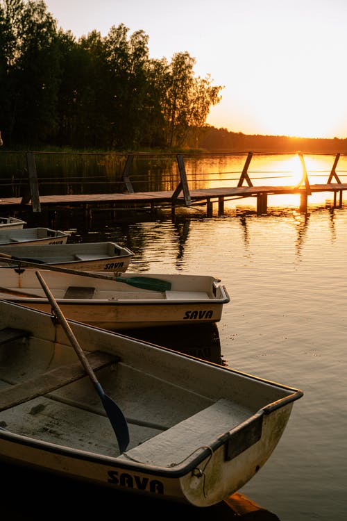 有关休閒, 划艇, 反射的免费素材图片