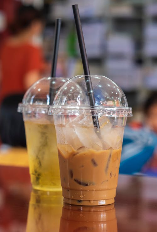 有关冰镇, 喝, 垂直拍摄的免费素材图片