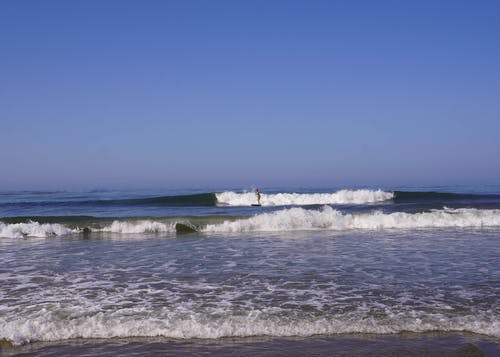 有关戶外, 招手, 桨板的免费素材图片