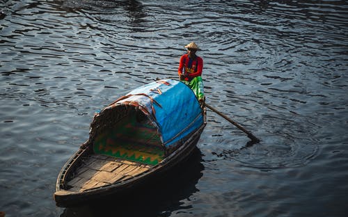 有关划艇, 旅行, 木船的免费素材图片