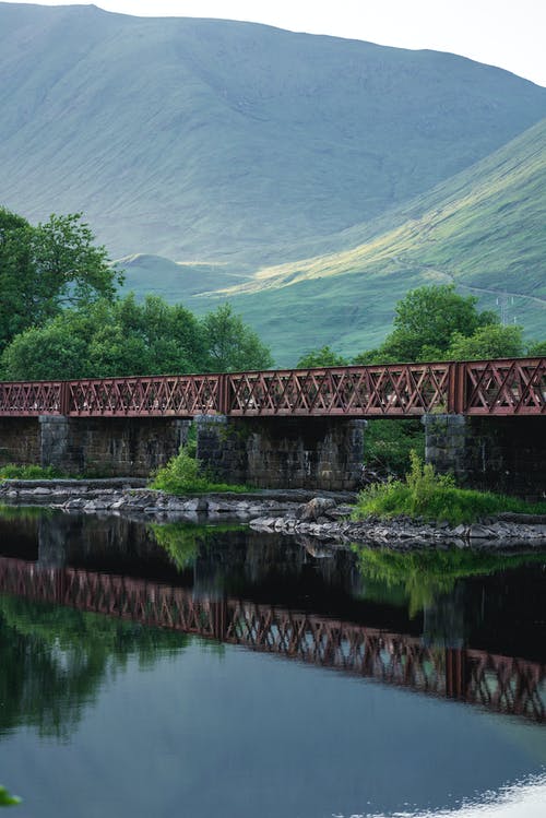 有关反射, 山丘, 岩石的免费素材图片