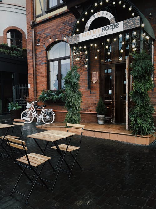 有关入口, 咖啡店, 垂直拍摄的免费素材图片