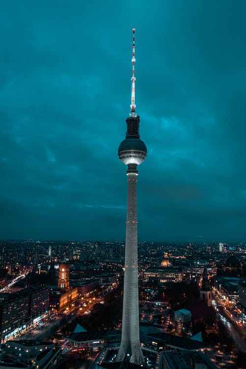 有关@户外, berliner fernsehturm, 地標的免费素材图片