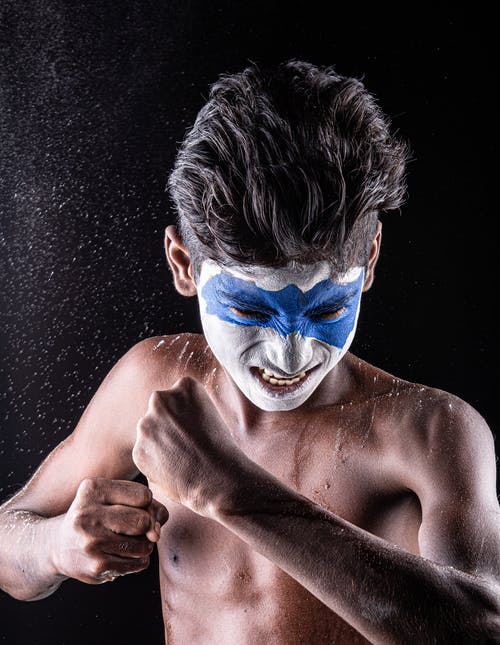 有关半裸, 垂直拍摄, 工作室拍摄的免费素材图片