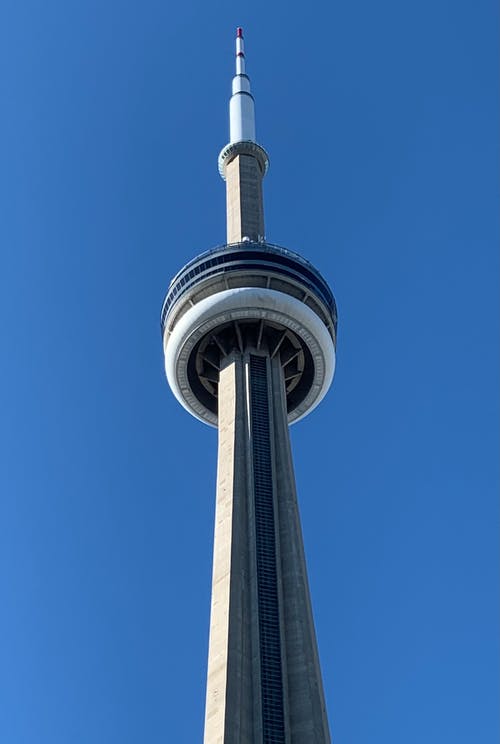 有关低角度拍攝, 加拿大, 加拿大國家電視塔的免费素材图片