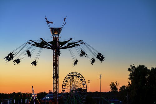 有关剪影, 嘉年華, 娛樂的免费素材图片