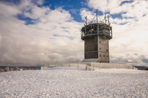 有关下雪的, 冬季, 塔的免费素材图片