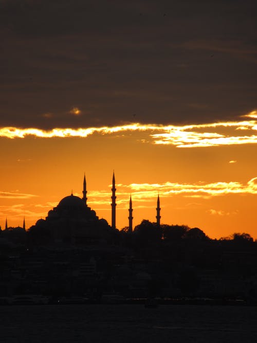 有关伊斯坦堡, 剪影, 土耳其的免费素材图片