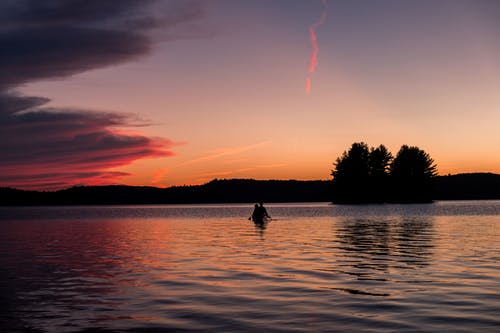 有关剪影, 帆船, 景觀的免费素材图片