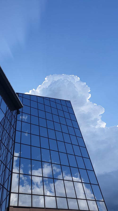 有关低角度拍攝, 反射, 建造的免费素材图片