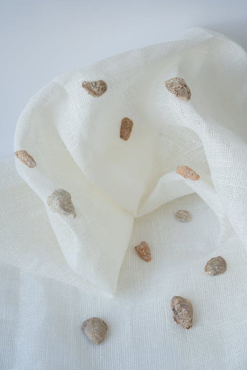 有关垂直拍摄, 布, 貝殼的免费素材图片