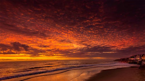 有关多雲的天空, 天性, 岸邊的免费素材图片