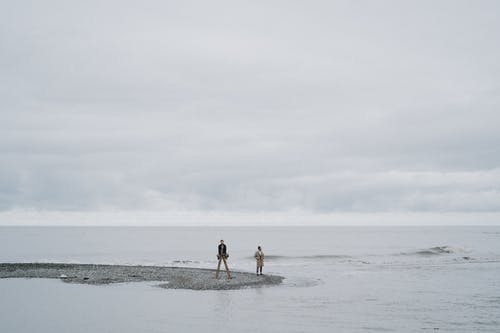 有关地平線, 壞心情, 海濱的免费素材图片