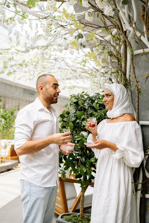 有关一對, 人, 喝的免费素材图片