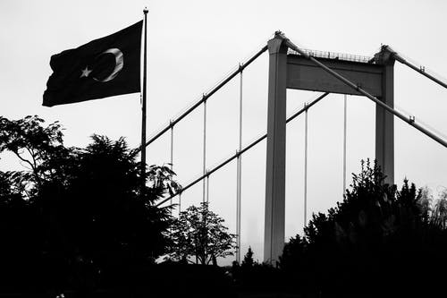 有关围栏, 土耳其的旗帜, 城市的免费素材图片