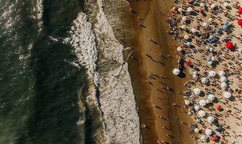 有关夏天, 岸邊, 海岸的免费素材图片